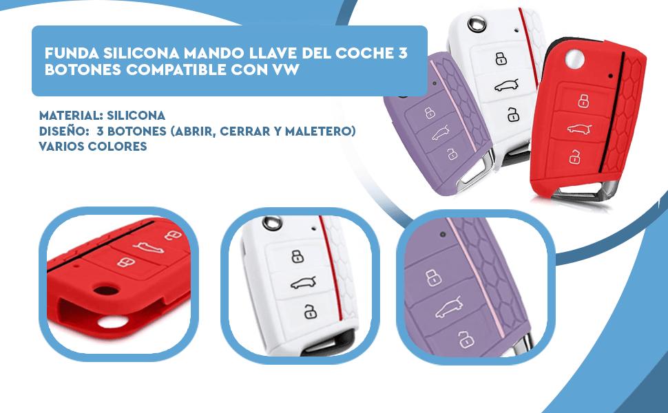 Smart Funda llave coche Rojo 