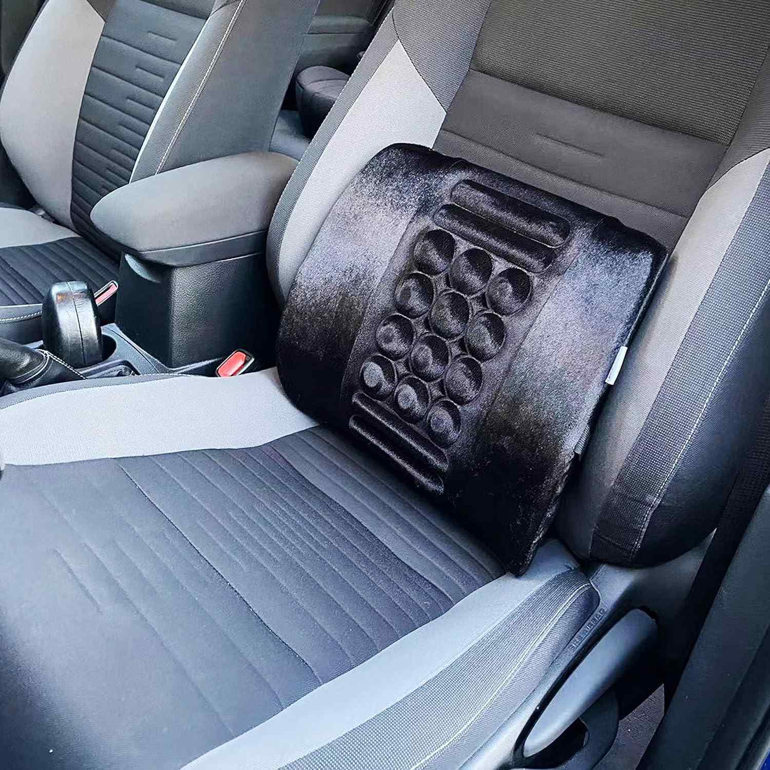 Cojín ergonómico para asiento de coche, alivia la presión, mejora