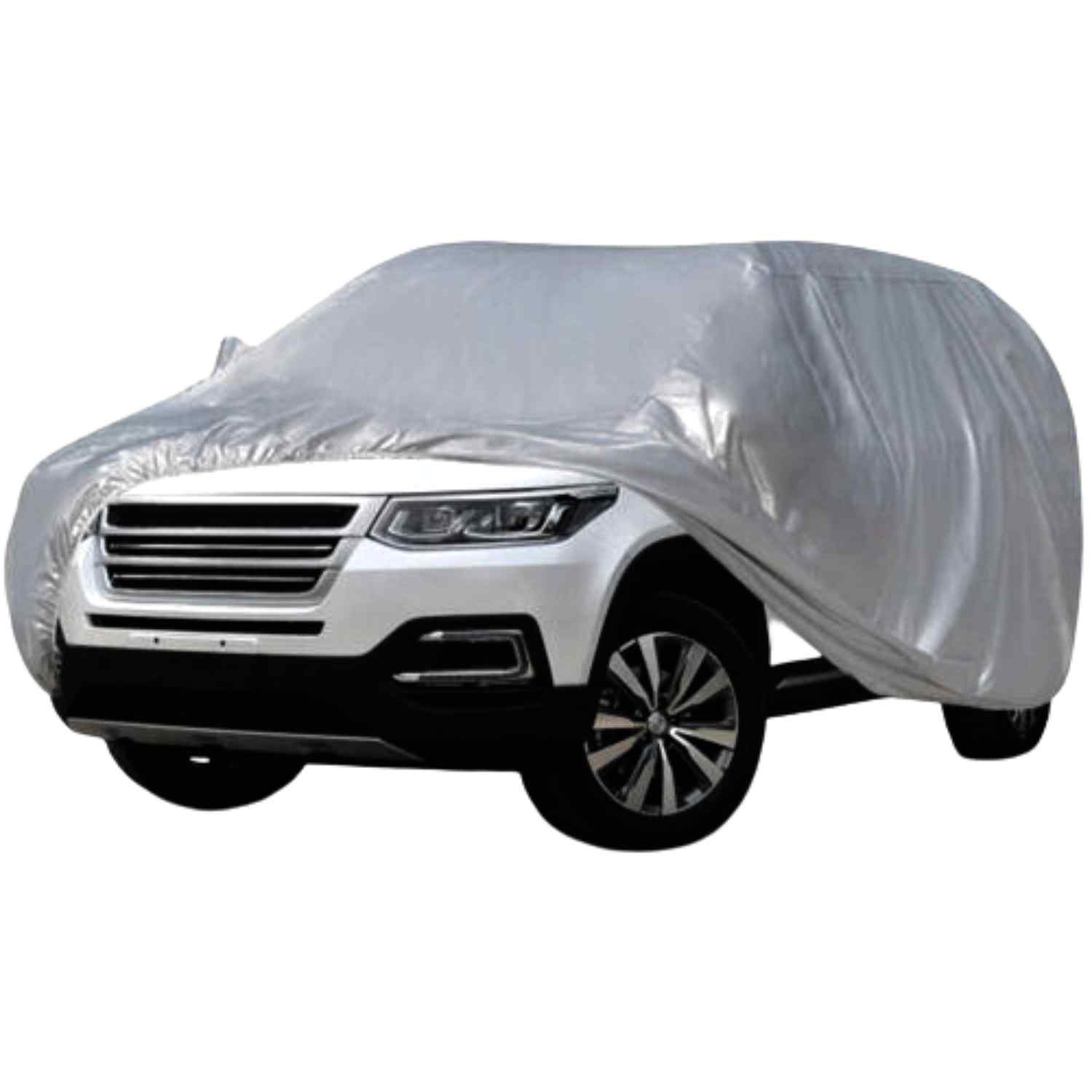 Funda para coche impermeable a Prueba de Polvo Anti-UV Talla S gris para interior