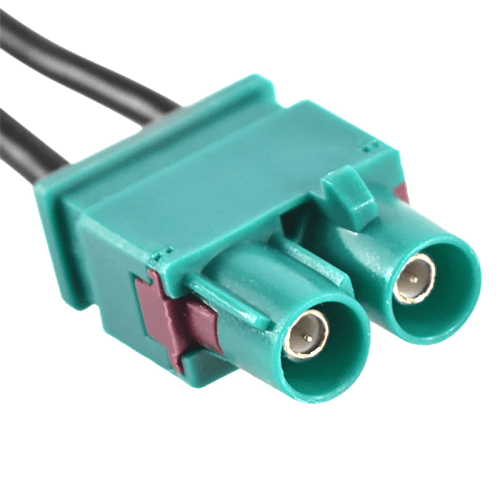 Conector antena coche ISO-DIN con cable - Feu Vert