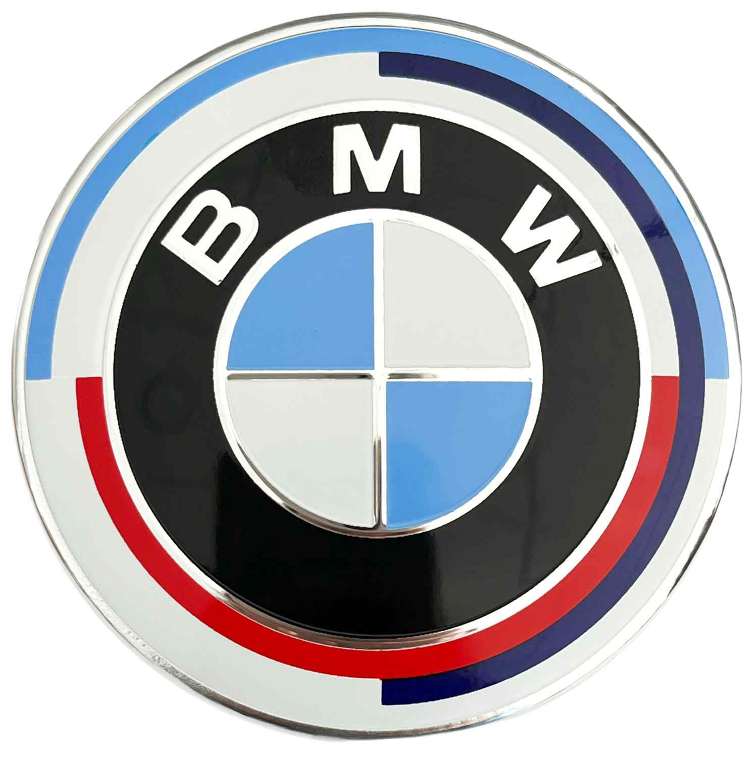 Paquete de 2 aplicables para capó y maletero de emblemas de BMW, reemplazo  del logotipo del emblema de BMW de 82 mm + 74 mm para TODOS los modelos de  BMW E30